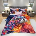 thumbnail image 3 of 3 Pieces Duvet Cover Set-Abstract 3D Seal- 3D Print Bedding 1 Duvet Cover 2 Pillowcases Natural Animals Comforter Set Soft Breathable for Boys Girls Children Duvet Set 8B54ANI8, 3 of 6