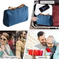thumbnail image 5 of Bolsa de maquillaje con bolsa de cosméticos con almacenamiento con cremallera para mujeres y niñas, 5 of 5