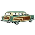 thumbnail image 2 of 1953 Ford Country Squire Cascade Green with Wood Panels and Green and Cream Interior Limited Edition to 200 pieces Worldwide 1/43 Model Car by Goldvarg Collection, 2 of 5