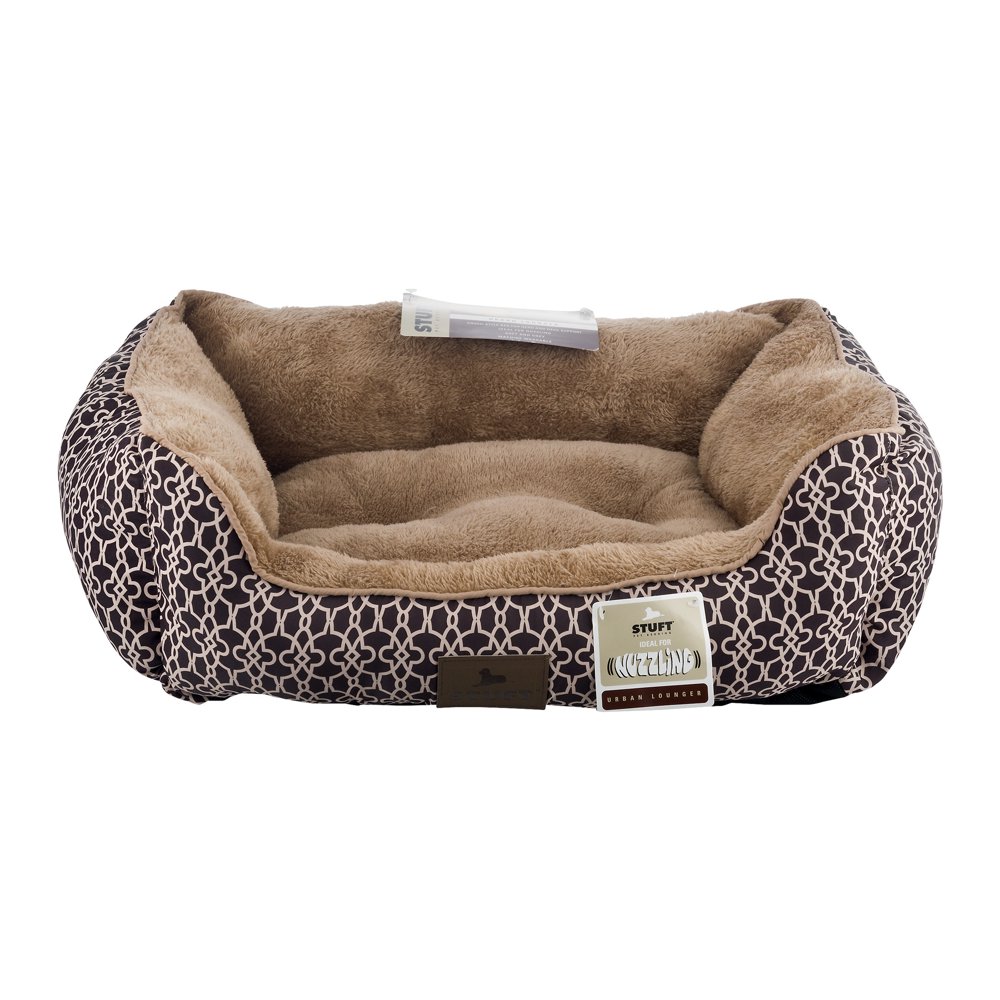 Stuft Urban Lounge Pet Bed, Medium, Brown