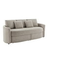 thumbnail image 6 of Lifestyle Solutions Bryson Modern Storage Sofa, Taupe Chenille Fabric, 6 of 6
