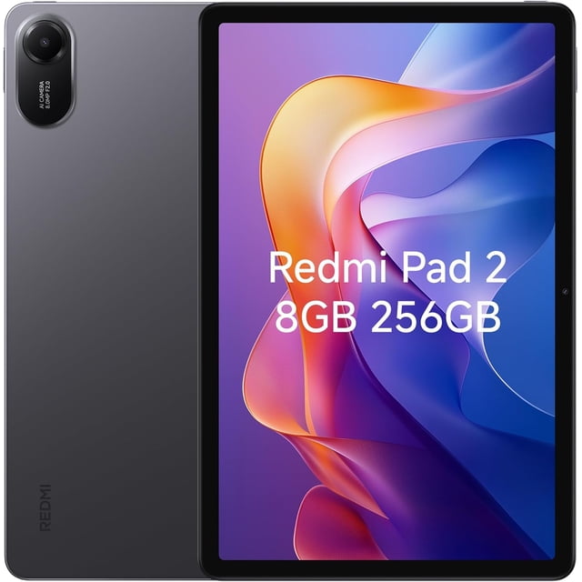 XIAOMI Redmi Pad 2 – Tablet WiFi 4GB RAM+256GB ROM, Gris Grafito | Pantalla cristalina de 11" y 2.5K | Procador Helio G100-Ultra | Batería 9000mAh (típ.) | HyperOS 2