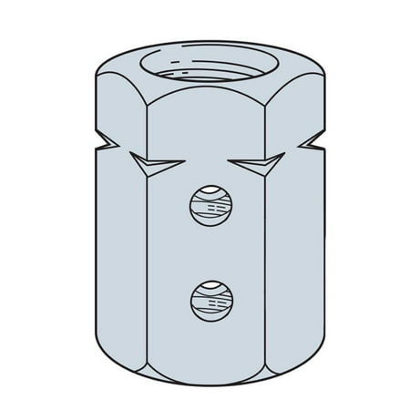 

Simpson Strong-Tie HSCNW3/4 3/4 High Strength Coupler Nut w/ Witness Hole