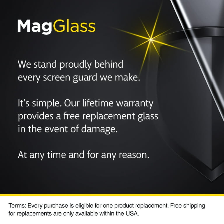 Magglass - Pellicola protettiva in vetro temperato per iPhone 14
