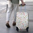 thumbnail image 3 of Pioneer Flower Floral Print Pattern Luggage Cover Fashion Suitcase Cover Baggage Covers Fit 25-28 Inch Luggage (Go Travel), 3 of 5
