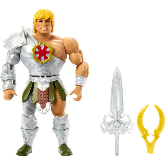 Masters of the Universe Origins Rise of Snake Men Armor He-Man Action Figure & Accessory (5.5 inch)