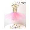 AnnakJewels Ballerina Dressform Centerpieces for Baby Showers, 14.5" Height