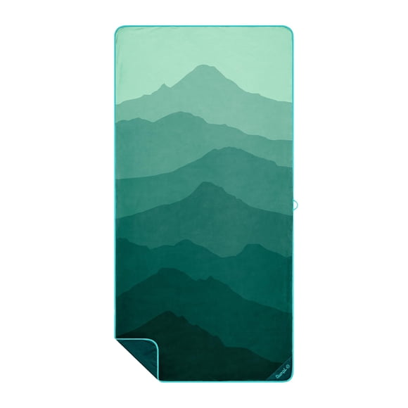Toalla Rumpl Tech Quick-Dry Travel 76 x 152 cm, color verde