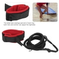 thumbnail image 4 of Surfing Kayak Leash Rope, Flexible Smooth High Strength Durable Surfboard Surfing Accessories with PVC Material for Surfboard for Surfing Black,Black Red Color, 4 of 7