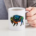 thumbnail image 4 of CafePress - BISON VIBRANCE Mugs - 11 oz Ceramic Mug - Novelty Coffee Tea Cup, 4 of 4