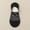 Black, variant on Women's Lace Strap Invisible Boat Socks - Spring/Summer Thin Non-Slip Cotton Socks in Korean Style (One Size, 6 Pairs)