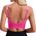 thumbnail image 5 of Vhkiploz Front Closure Wireless Bras for Women's Zip-Up Longline T-Shirt Mastectomy Bralettes Solid Workout Sporty Athletic Daily Underwears, 5 of 5