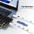 thumbnail image 3 of Usb C Cable 2Pack 10FT Nylon Braided 60W Fast Charging Cord for iPhone 17/16/15 /15 Pro Max/Samsung S23 Note 20 Macbook Air, 3 of 8