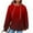 Red, variant on Jsaierl Women's Hoodies Oversized Gradient Print Hoodies Sweatshirts Holiday Pullover Workout Long Sleeve Top Hoodie