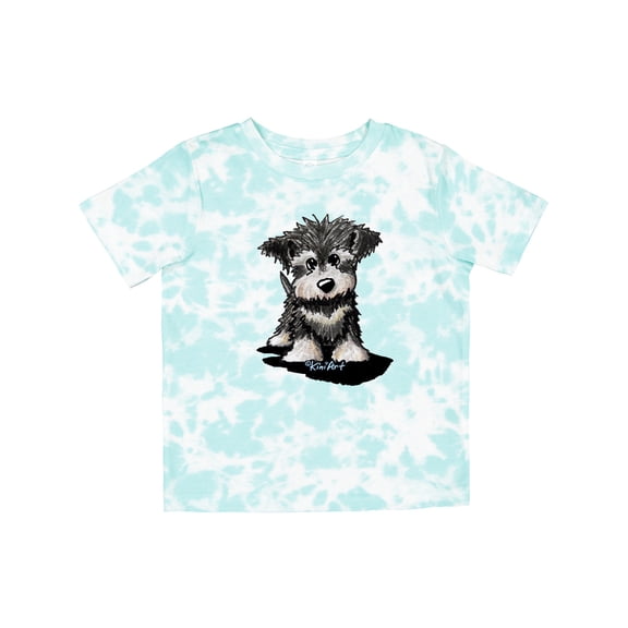 Inktastic Schnauzer Pup Boys or Girls Toddler T-Shirt