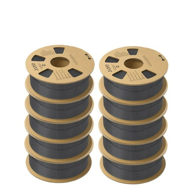 Filament Meta PLA pour Imprimante 3D 1,75mm, 10 Rouleaux de Matériaux d'Impression 3D pour Imprimante 3D & Stylo 3D, Expérience d'Impression Plus Fluide