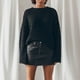 thumbnail image 2 of Top para mujer,Blusa informal de poliéster con cuello redondo y manga larga para mujer, con botones frontales para uso diario, sopatenor, 2 of 7