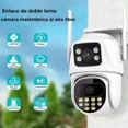 thumbnail image 3 of Wifi Cámara De Seguridad Para Exteriores De Doble Lente 8 Mp, 3 of 8