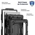 thumbnail image 3 of Funda TEKKU StrapB Uso Rudo Para Samsung TAB A8 10.5 2021 Modelos X200 X205 Negra, 3 of 8