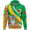 thumbnail image 3 of Sudadera con capucha 3D con la bandera del país de Guyana, novedad de 2024, sudadera con capucha Harajuku para hombre y mujer, sudadera informal unisex de manga larga con cremallera, 3 of 5