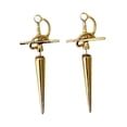 thumbnail image 3 of Pendientes góticos jinwen Vintage Punk joyería para Mujeres y hombres oro 5 cm, 3 of 8