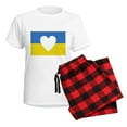 thumbnail image 5 of CafePress - Ukraine Heart Pajamas - Women's Short Sleeve Print T-Shirt and Pants Light Cotton Pajama Set, 5 of 7