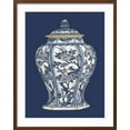 thumbnail image 2 of Art.com Blue and White Porcelain Vase II Art Print by Vision Studio, Brown Frame Wall Art, 23" x 29", 2 of 5