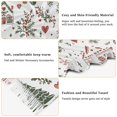 thumbnail image 5 of FORMRS Womens Scarf Winter Soft Long Big Warm Shawls Wrap Tassel Scarves, White Nordic Christmas House, 5 of 9