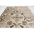 thumbnail image 6 of Unique Loom Rushmore Collection Area Rug - Jefferson (8' Square Chocolate Brown/Beige), 6 of 7