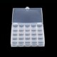 thumbnail image 2 of Contenedor Obbin, Caja De Bobina De Plástico De 12X9,9X2,6 Cm, 1 Unidad Para El Hogar Para 25 Carretes Para Máquina De Coser Industrial ANGGREK Bobbin Organizer, 2 of 7