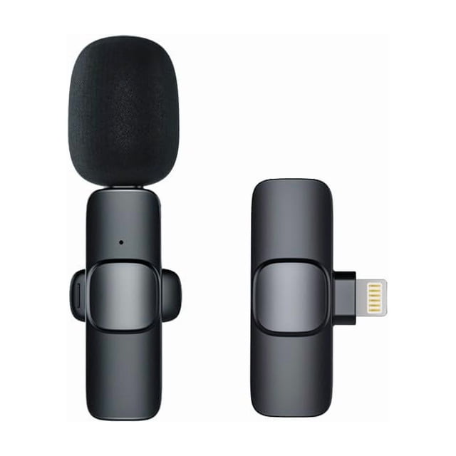 Micrófono de solapa inalámbrico profesional, micrófono de solapa omnidireccional inalámbrico y utilizado para podcasts de video de entrevistas