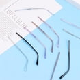 thumbnail image 4 of 1 Pair Metal Eyeglasses Anti-Slip Universal Spectacle Frame Replacement Leg Glasses Arm Eyewear Accessories BLUE, 4 of 8