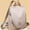 Multicolor B, variant on Anti Theft Backpack for Women Large Capacity Secure Back Zipper Travel Daypack with Multiple Compartments Convertible Shoulder Bag Lightweight Fabric 33x28x16cm 1 Piece
