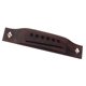 thumbnail image 3 of 6 Strings Slotted Acoustic Guitar Bridge with Seashell Decor, Replacement Part for Folk & Classical Guitars, Easy Installation, Enhances Tone &, 3 of 5