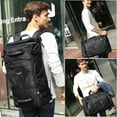 thumbnail image 5 of KAKA Travel Backpack Carry-On Bag Water Resistant Flight Approved Weekender duffle backpack Rucksack Daypack for Men Women (Black), 5 of 5