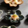 thumbnail image 4 of Selrti Cherry Blossom Sauce Dish, Ceramic Sushi Soy Dipping Bowl, Small Decorative Seasoning Dish, Appetizer Serving Plates for Kitchen Home, 4 of 7