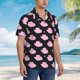 thumbnail image 3 of Balery Cowboy Hat Camisas hawaianas de manga corta para hombre, camisas playeras de corte holgado, camisas de vacaciones con botones,Small, 3 of 7