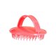 thumbnail image 1 of Cepillo masajeador del cuero cabelludo con cerdas de silicona suaves para eliminar la caspa y lavar el cabello, rojo., 1 of 4