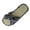 A-Blue15, variant on Women's Slides Sandals Straw Mat Flat Bow Rattan Grass Slippers Stylish Holiday Casual Footwear