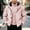 Pink, variant on Jerdar Men's 3-in-1 Waterproof Windproof Hooded Jacket, Detachable Fleece Liner Outdoor Shell Coat, Polyester Blend Multi Zip Pocket Hiking Outerwear