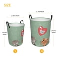 thumbnail image 5 of Laundry Basket Organizer Collapsible -Cats Gift Valentine Dirty Clothes Hamper for Bathroom Kids Girls Boys Laundry Hamper Small, 5 of 8