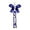 Blue, variant on Cheer Bow Keychain for Women Girls Cheerleader Accessories for Women Cheerleding Bag Charm for Backpack Handbag