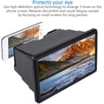 thumbnail image 4 of Cell Phone Screen Amplifier, 3D Retractable Mobile Phone Screen Projection Magnifier, Portable HD Display Amplifier Smartphone Magnifying Magnifier for Gift Kids Camping, 4 of 9