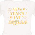 thumbnail image 4 of Inktastic New Year's Eve Squad with Stars in Gold Boys or Girls Long Sleeve Baby Bodysuit, 4 of 5