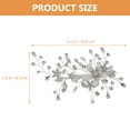 thumbnail image 3 of Miangastore Barrettes Formelles en Strass pour Cheveux pour Usage Quotidien 1 Ensemble, 3 of 8
