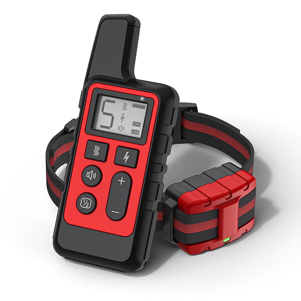 Seekfunning Dog Training Shock Collar with Beep, Vibration and Electric