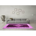 thumbnail image 3 of Ahgly Company Indoor Rectangle Abstract Purple Modern Area Rugs, 2' x 4', 3 of 4