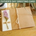 thumbnail image 4 of A Gift for Your Dad - A Greeting Card to Show Your Love for Your Dad Greeting Card Setblank Card Note Card Folded Card Decorative Card Stationery Card Paper Card Handmade Card Writing Card, 4 of 5