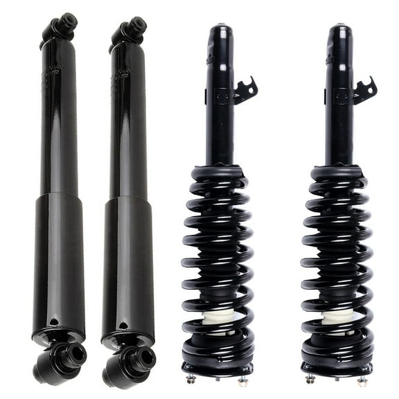 ECCPP Complete Struts Spring Assembly Front and Rear Struts Shock Coil Spring Fit for 06 07 08 09 for Ford Fusion 06 07 08 09 for Mercury Milan - 172261 5784 2PCS