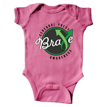 

Inktastic Cerebral Palsy Awareness Brave Gift Baby Boy or Baby Girl Bodysuit